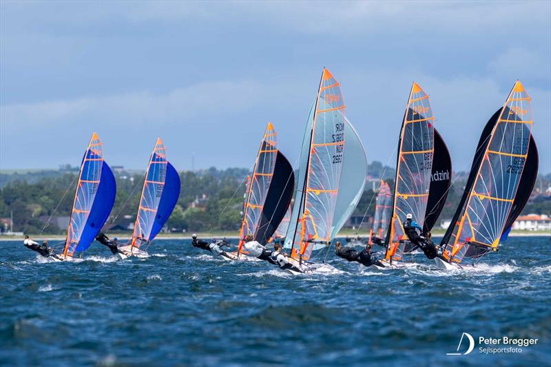 2026 EuroCup Aarhus - Day 1 photo copyright Peter Brogger taken at Sailing Aarhus and featuring the 29er class