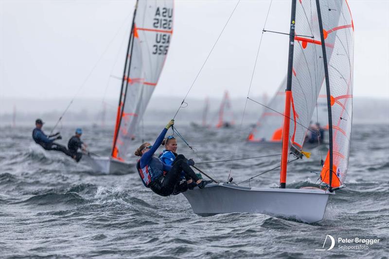 2026 EuroCup Aarhus - Day 1 photo copyright Peter Brogger taken at Sailing Aarhus and featuring the 29er class