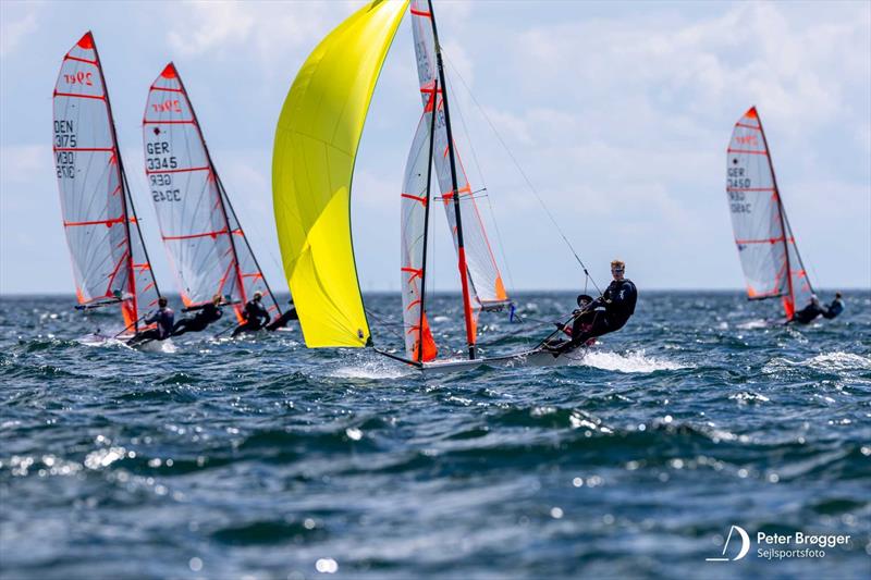 2026 EuroCup Aarhus - Day 1 photo copyright Peter Brogger taken at Sailing Aarhus and featuring the 29er class
