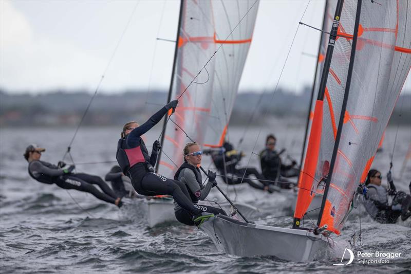 2026 EuroCup Aarhus - Day 1 photo copyright Peter Brogger taken at Sailing Aarhus and featuring the 29er class
