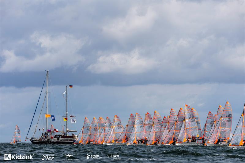2026 29er World Championship at Kiel, Germany - Day 2 - photo © Sander van der Borch