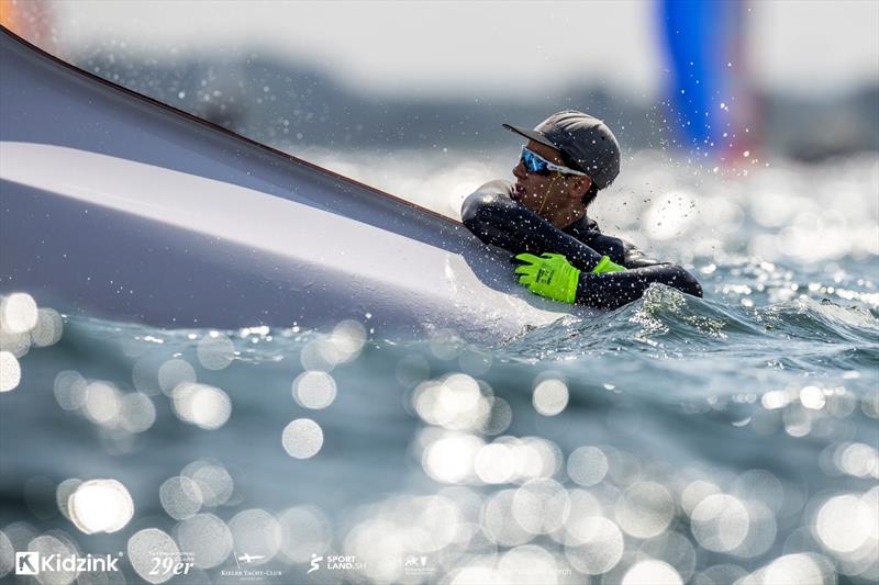 2026 29er World Championship at Kiel, Germany - Day 2 - photo © Sander van der Borch