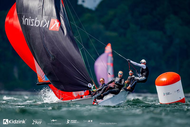 2026 29er World Championship at Kiel, Germany - Day 2 - photo © Sascha Klahn / Kieler Woche