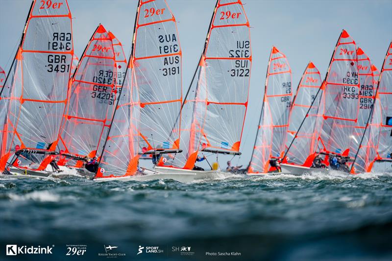 2026 29er World Championship at Kiel, Germany - Day 2 - photo © Sascha Klahn / Kieler Woche