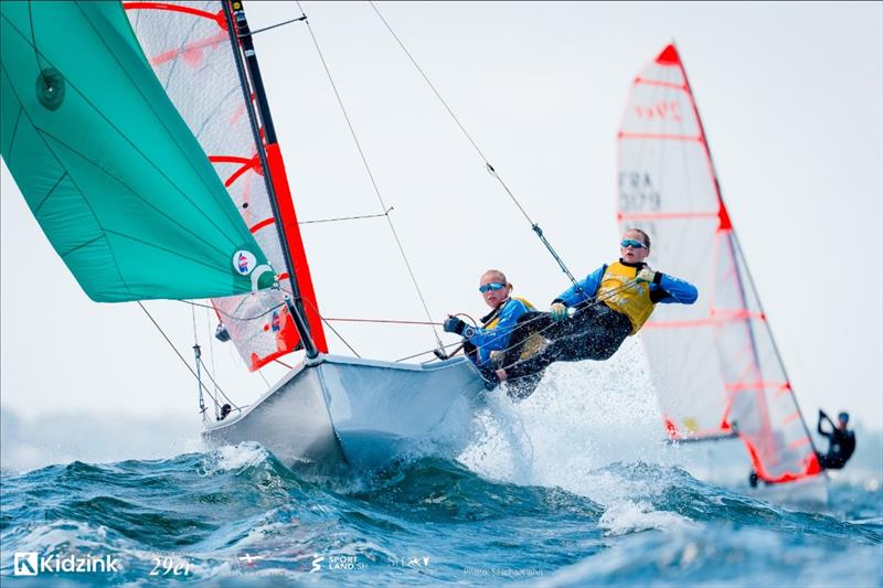 2026 29er World Championship at Kiel, Germany - Day 5 photo copyright Sascha Klahn taken at Kieler Yacht Club and featuring the 29er class