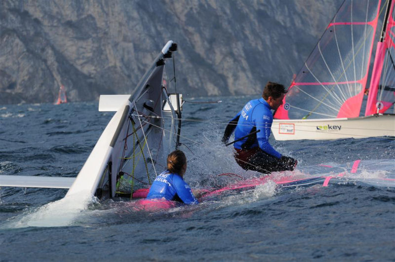 29er and 29erXX Eurocup on Lake Garda photo copyright GT Foto di Gianni Tomazzoni taken at  and featuring the 29erxx class