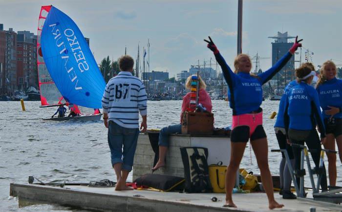 29erxx Downhill Skiff Cross at Amsterdam photo copyright Urban Bocker taken at  and featuring the 29erxx class