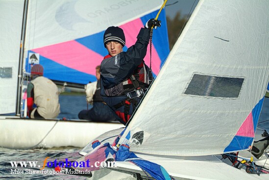 The 405 class hold their End of Season Championships at Staunton Harold Sailing Club photo copyright Mike Shaw / www.fotoboat.com taken at Staunton Harold Sailing Club and featuring the 405 class