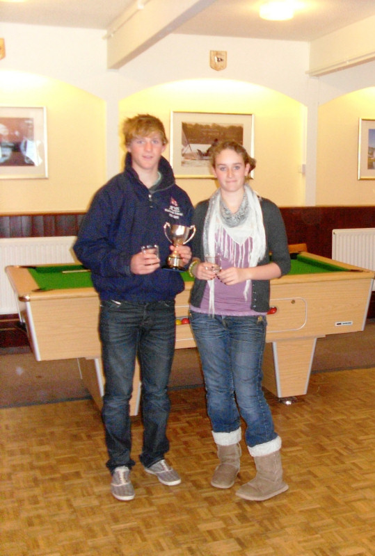 Patrick Ford & Nicole Rimmer win the 405 Inlands at Northampton photo copyright Andrew Rimmer taken at Northampton Sailing Club and featuring the 405 class