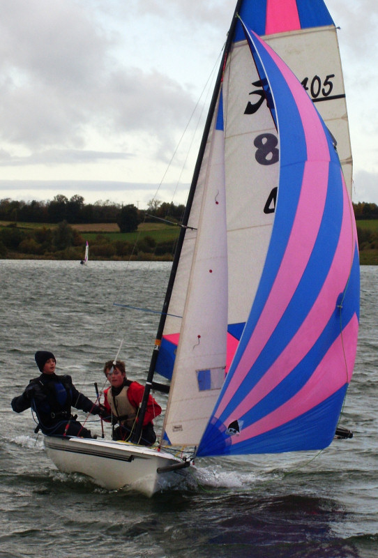 Five youth teams for the 405 Inlands at Northampton photo copyright Andrew Rimmer taken at Northampton Sailing Club and featuring the 405 class