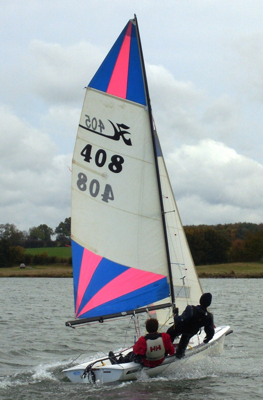 Five youth teams for the 405 Inlands at Northampton photo copyright Andrew Rimmer taken at Northampton Sailing Club and featuring the 405 class