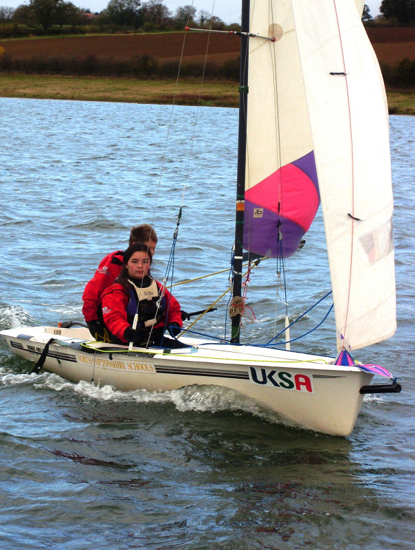 Five youth teams for the 405 Inlands at Northampton photo copyright Andrew Rimmer taken at Northampton Sailing Club and featuring the 405 class