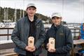 Jack McDowell with crew Henry Thompson of Malahide Yacht Club, winners of the 420 class at the Investwise Irish Sailing Youth Nationals on Cork Harbour © David Branigan / Oceansport