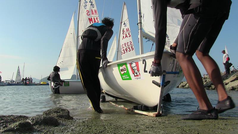 11th KFC Langkawi International Regatta Perdana day 3 photo copyright Icarus Sailing Media taken at Kedah Sailing Association and featuring the 420 class