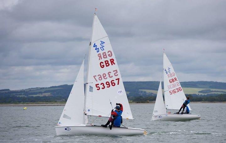 64th National Schools Week day 4 photo copyright Mary Pudney taken at Itchenor Sailing Club and featuring the 420 class