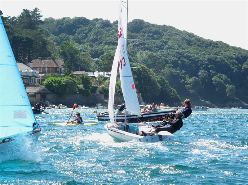 Henri Lloyd Salcombe Yacht Club Regatta 2016 photo copyright Andrew Thompson taken at Salcombe Yacht Club and featuring the 420 class