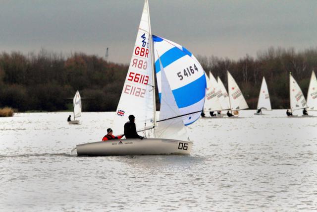 Leigh & Lowton Revett Series day 5 photo copyright Gerard van Den Hoek taken at Leigh & Lowton Sailing Club and featuring the 420 class