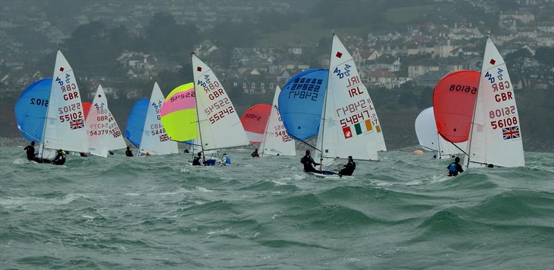 420 Spring Championship at Torbay photo copyright Mike Cattermole taken at Royal Torbay Yacht Club and featuring the 420 class