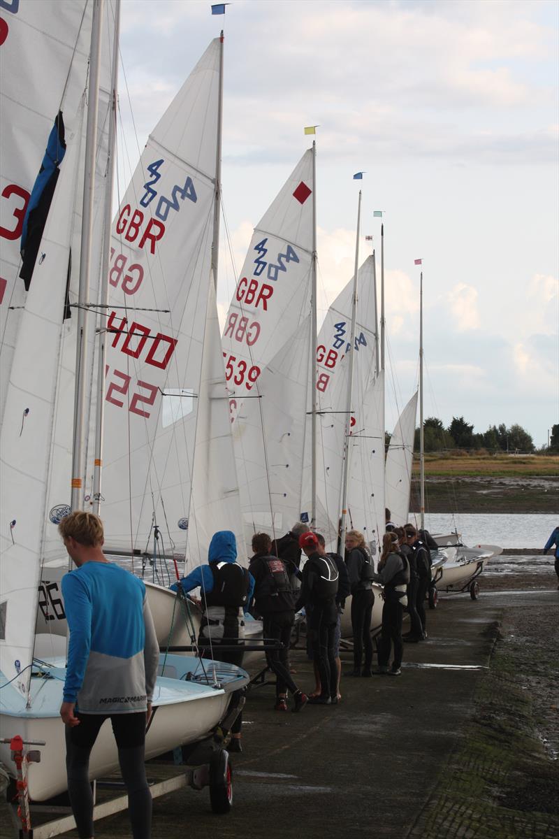 420 Nationals at Brightlingsea photo copyright Jennie Clark taken at Brightlingsea Sailing Club and featuring the 420 class