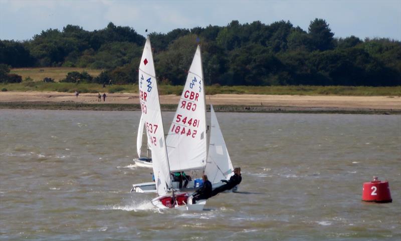 420 Nationals at Brightlingsea photo copyright Jennie Clark taken at Brightlingsea Sailing Club and featuring the 420 class