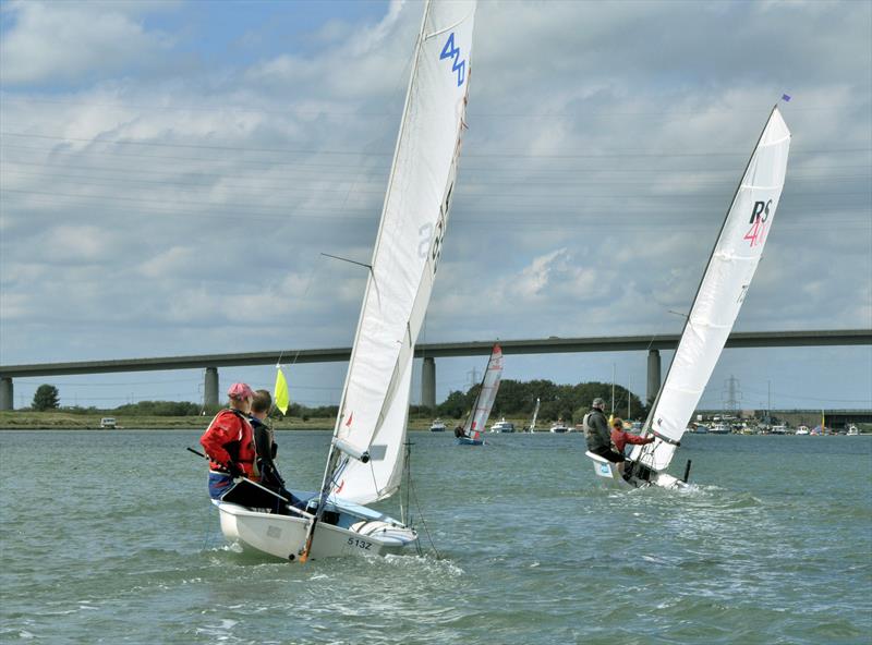 Round Sheppey Race 2018 photo copyright Nick Champion / www.championmarinephotography.co.uk taken at Isle of Sheppey Sailing Club and featuring the 420 class