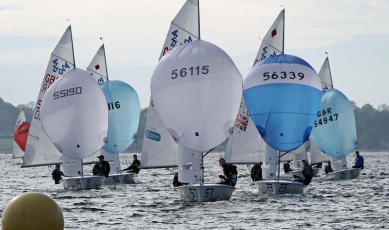 420 Inlands at Rutland photo copyright Richard Sturt taken at Rutland Sailing Club and featuring the 420 class