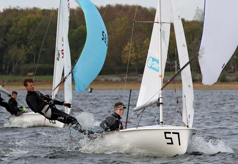 420 Inlands at Rutland photo copyright Richard Sturt taken at Rutland Sailing Club and featuring the 420 class