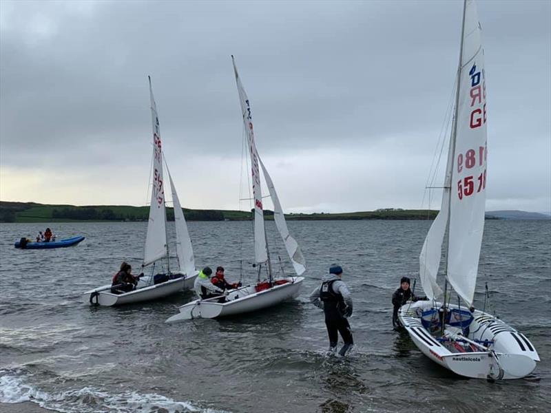 420 training at Largs photo copyright Garry Hale taken at Largs Sailing Club and featuring the 420 class