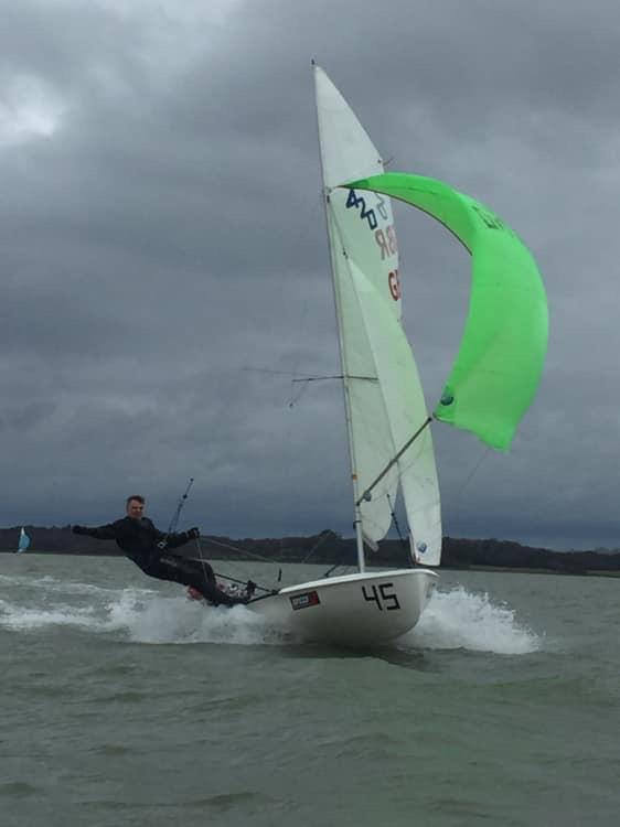 Lymington Town Sailing Club Perisher Series day 8 photo copyright LTSC taken at Lymington Town Sailing Club and featuring the 420 class