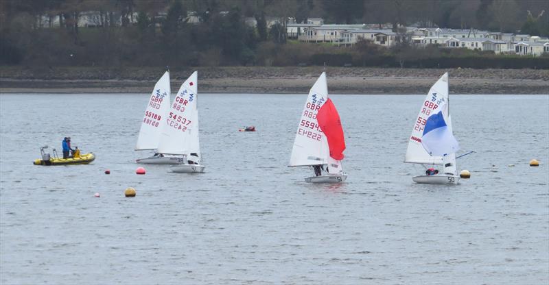 420 class training at Helensburgh photo copyright Dougie Bell taken at Helensburgh Sailing Club and featuring the 420 class
