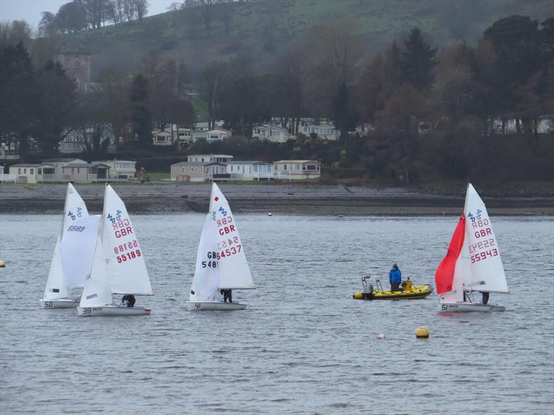 420 class training at Helensburgh photo copyright Dougie Bell taken at Helensburgh Sailing Club and featuring the 420 class