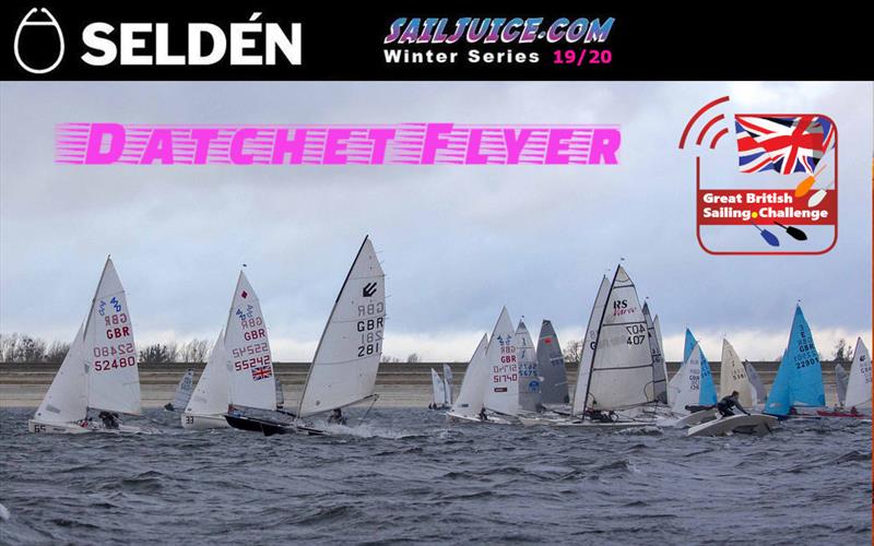 Seldén Sailjuice Winter Series Datchet Flyer photo copyright Tim Olin / www.olinphoto.co.uk taken at Datchet Water Sailing Club and featuring the 420 class