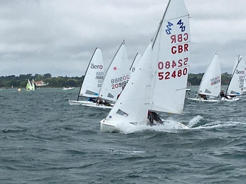 Lymington Junior Regatta photo copyright David Earl taken at Royal Lymington Yacht Club and featuring the 420 class