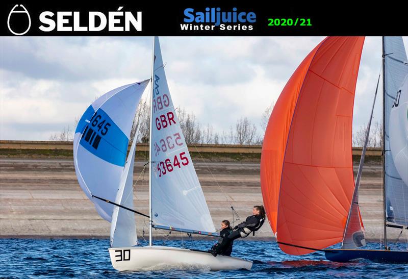 The Datchet Flyer - Seldén SailJuice Winter Series opener photo copyright Tim Olin / www.olinphoto.co.uk taken at Datchet Water Sailing Club and featuring the 420 class