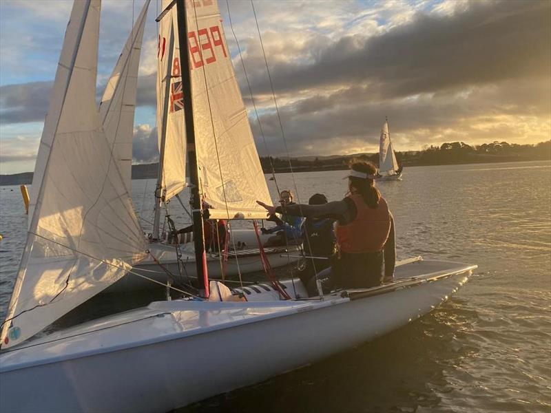 Scottish 420 Winter Championship photo copyright RYA Scotland taken at Helensburgh Sailing Club and featuring the 420 class