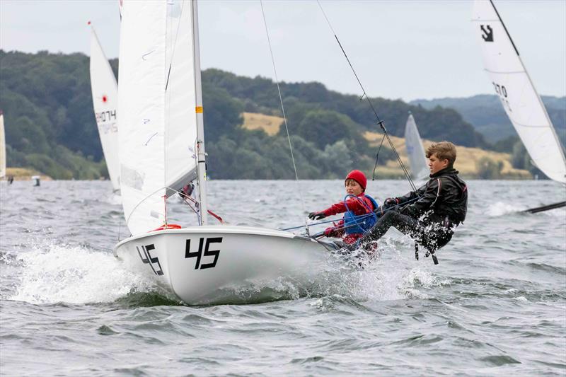 John Merricks Tiger Trophy 2021 photo copyright Tim Olin / www.olinphoto.co.uk taken at Rutland Sailing Club and featuring the 420 class