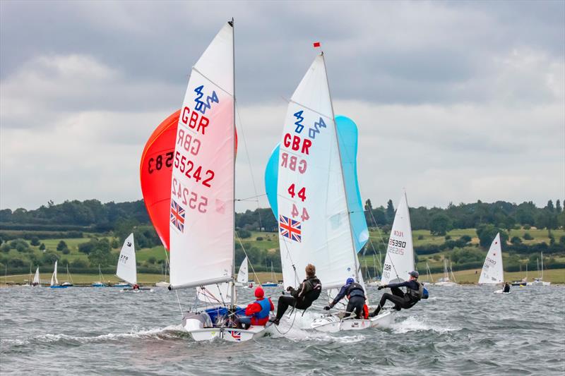 420s at the Tiger Trophy 2021 photo copyright Tim Olin / www.olinphoto.co.uk taken at Rutland Sailing Club and featuring the 420 class