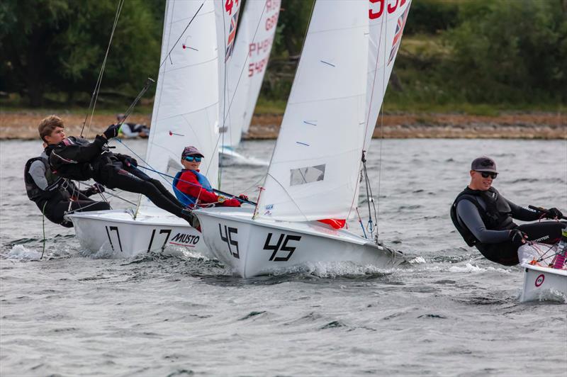 420s at the Tiger Trophy 2021 photo copyright Tim Olin / www.olinphoto.co.uk taken at Rutland Sailing Club and featuring the 420 class