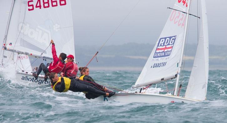 Ilaria Paternoster & Benedetta di Salle (ITA) on day 5 of the 420 and 470 Junior Europeans - photo © Alan Dop Photography / www.alandop.com/sailing