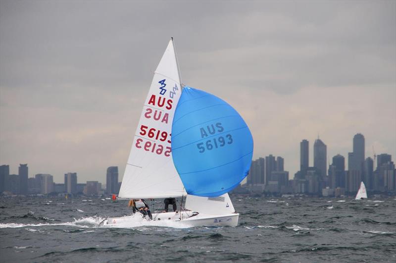 420 fleet - Sail Melbourne International 2017 - photo © Gordon Hyde