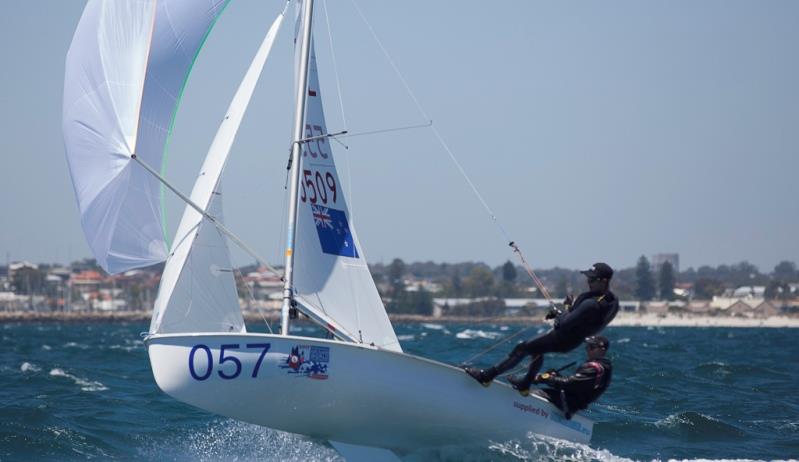 Seb Menzies/Blake Mcglashan (NZL-55509) – 420 World Championship - photo © Bernie Kaaks