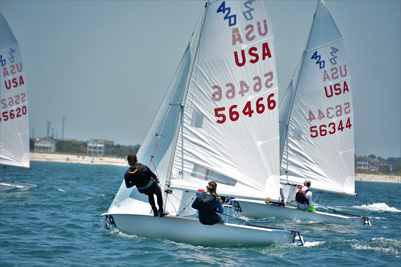 2018 U.S. Youth Championships photo copyright Barbara Ann Howard taken at  and featuring the 420 class
