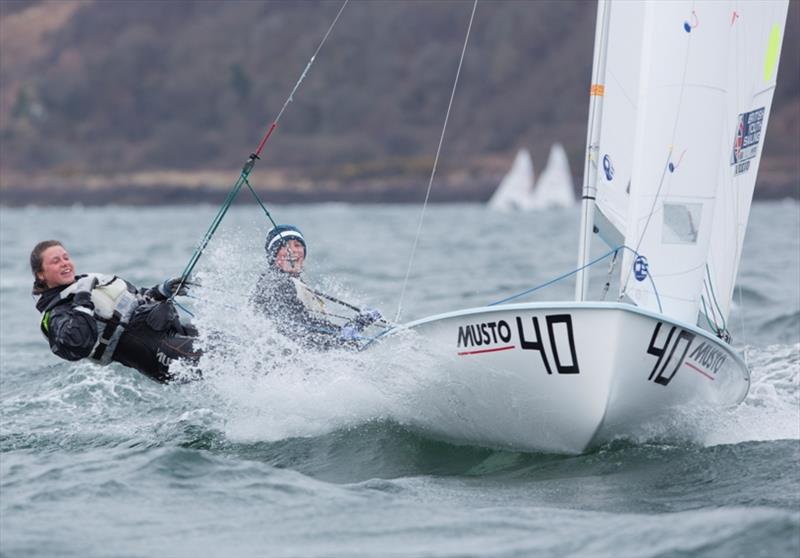 Vita Heathcote and Milly Boyle in action. - photo © Marc Turner / RYA