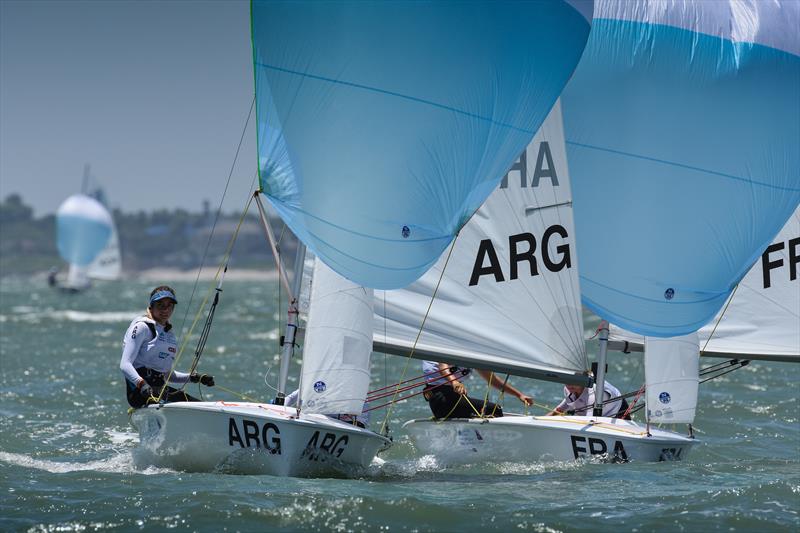 420 - Youth World Sailing Championships, July 2018, Corpus Christi, Texas photo copyright James Tomlinson / / World Sailing taken at  and featuring the 420 class