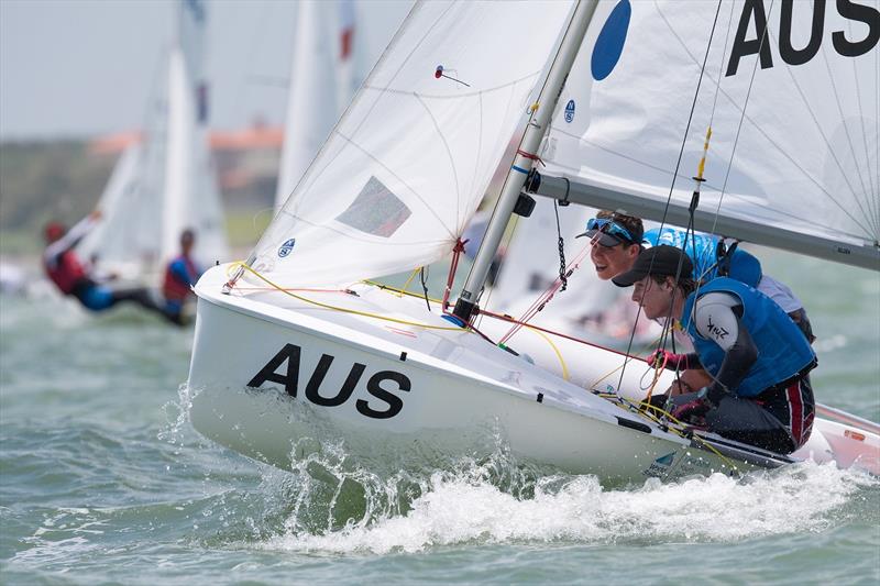 Otto and Rome - 2018 Youth Sailing World Championships - photo © Jen Edney / World Sailing