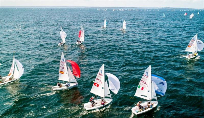 Stunning conditions on race day 5 photo copyright Cate Brown / 420 Class taken at  and featuring the 420 class