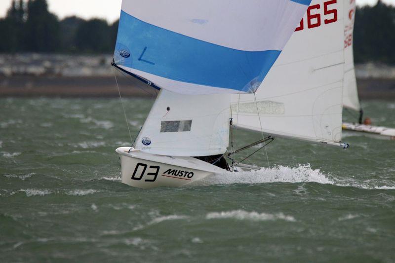 420 Nationals at Brightlingsea photo copyright William Stacey taken at Brightlingsea Sailing Club and featuring the 420 class