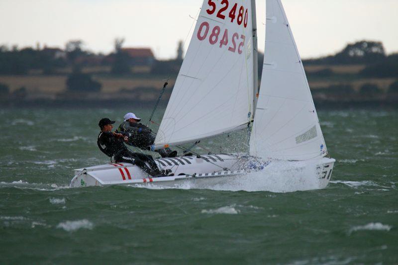 420 Nationals at Brightlingsea photo copyright William Stacey taken at Brightlingsea Sailing Club and featuring the 420 class