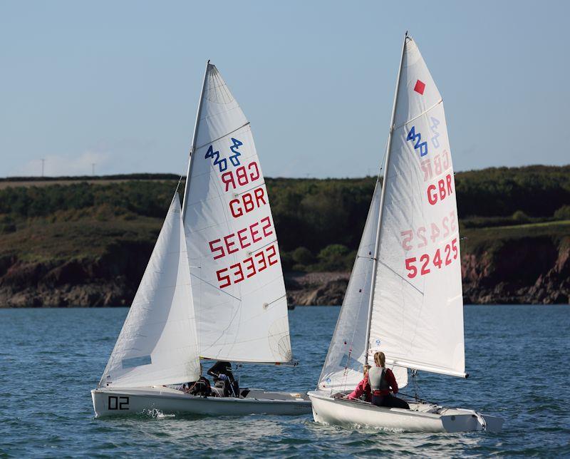 BYS Welsh Regional Championships at Pembrokeshire YC photo copyright Alex Brown taken at Pembrokeshire Yacht Club and featuring the 420 class