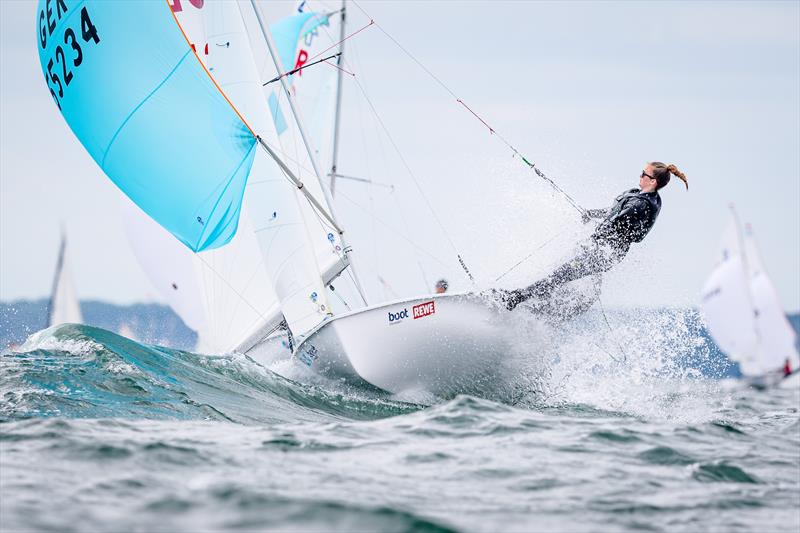 The 420 joins the Olympic classes during Kiel Week part 2 photo copyright Kiel Week / Sascha Klahn taken at Kieler Yacht Club and featuring the 420 class